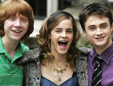 Rupert Grint - Emma Watson - Daniel Radcliffe