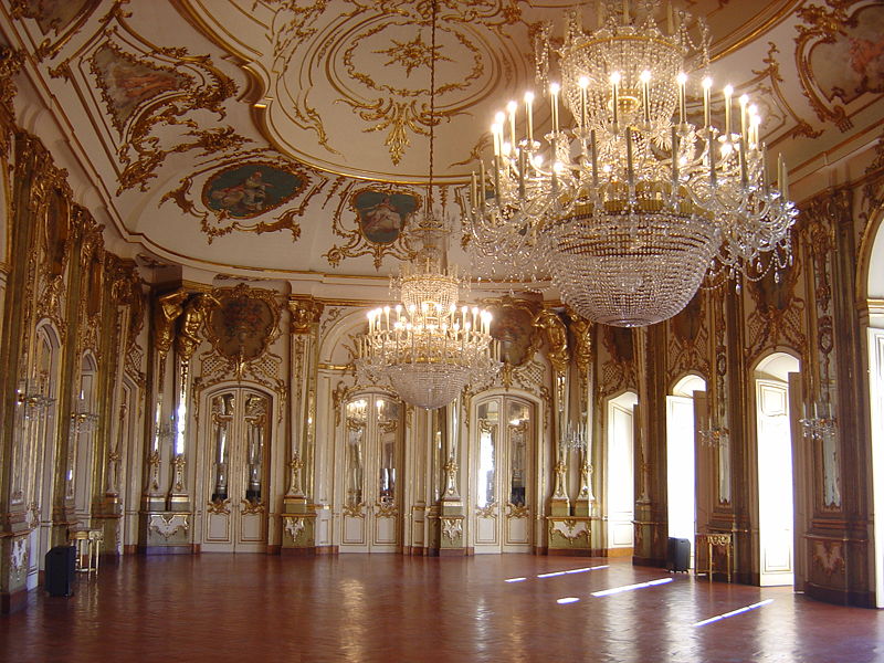Interior do Palácio de Queluz